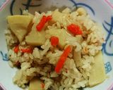だしから手作り♪タケノコご飯☆作り方4写真