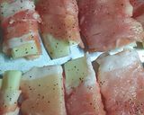 筍とチーズの肉巻きフライ作り方3写真