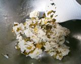 高菜おにぎりでスープご飯弁当作り方2写真