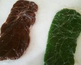 私のカフェオレシート☆編み編み豆腐パン作り方9写真