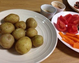 まるごと新じゃが　蒸しディップサラダ作り方5写真