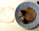 残り物活用！煮物と餃子の皮で中華風水とん作り方1写真