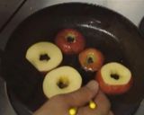 ボリューム満点りんごバーガー作り方2写真