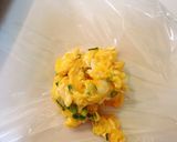 お弁当に！スクランブルエッグ作り方1写真