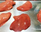 犬ご飯　鶏レバーソテー作り方1写真