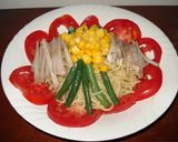 ☆電子レンジで簡単☆太陽の冷やし中華☆作り方7写真
