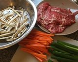 我が家の普通の、牛肉巻き巻き作り方2写真