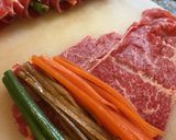 我が家の普通の、牛肉巻き巻き作り方4写真