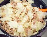 大根と豚肉のごま味噌炒め♪作り方6写真