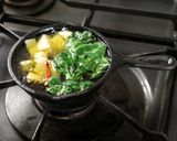 菜の花と筍のアヒージョ作り方4写真