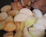 鶏肉と新じゃがの和風ケチャップ炒め♪作り方3写真