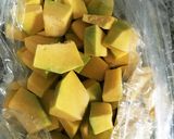 残念なかぼちゃ救済!かぼちゃとお豆の煮物作り方1写真
