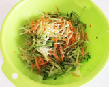 たっぷり野菜丸ごとサラダwithごまドレ作り方3写真