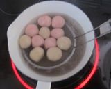 いちごバナナ白玉の豆乳ぜんざい作り方4写真