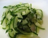 ワカメとキュウリとモヤシの酢の物❗作り方4写真