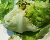 パっと一品！レタスのオイスターソース炒め作り方2写真