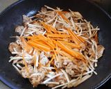 簡単!きんぴら風のそうめんチャンプルー作り方3写真