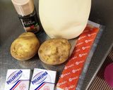 クリーミィ♡クリームチーズタラモサラダ作り方1写真