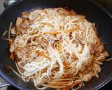簡単!きんぴら風のそうめんチャンプルー作り方6写真