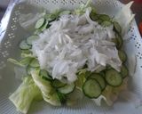 野菜まるごとサーモンごまドレサラダ☆彡作り方3写真