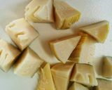 新筍とオクラの煮物作り方1写真