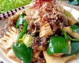 仕上げが決め手♡筍&牛肉のトロみ中華炒め作り方9写真