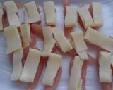 ❤うま☆簡単♪餃子の皮でササミチーズ☆作り方2写真