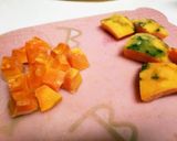 カボチャとプルーンのホットサラダ作り方1写真