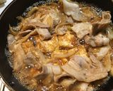簡単 肉豆腐 【フライパン1つで】作り方8写真