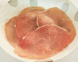 生ハムと新たま丼♡簡単作り方3写真