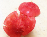 おもてなし☆丸ごとトマトのごちそうサラダ作り方1写真