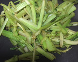 作り置き常備菜！セロリの簡単旨きんぴら作り方3写真