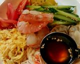海鮮冷やし中華作り方10写真