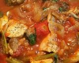 野菜たっぷり☆かんたん鶏肉トマト煮込み作り方6写真