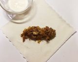 フライパンで本格派♡ハートの焼き春巻き♡作り方5写真