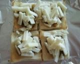カレーリメイク☆チーズカレートースト♪作り方7写真