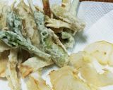 うどの葉と皮の天ぷら☆香り爽やか〜♪作り方8写真