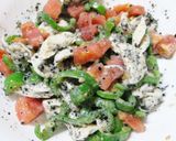 まるごとトマトのＷ胡麻ドレささみサラダ作り方6写真