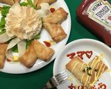 フライパンで本格派♡ハートの焼き春巻き♡作り方12写真