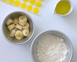 材料３つ♪HMで作る簡単バナナクッキー作り方1写真