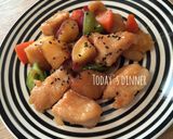 ✱鶏肉さつまいも・れんこんの甘辛照り焼き作り方8写真