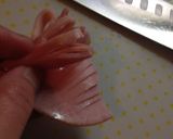 ハムでお花♪作り方5写真