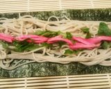 そば巻き寿司作り方3写真