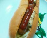 簡単☆ホットドッグ　カレー風味のキャベツ作り方5写真