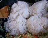 しょうゆ麹で焼き飯♪作り方5写真