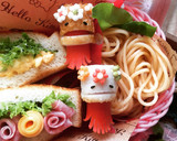 簡単 キャラ弁 おかず ちくわ星人①作り方14写真
