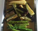 茄子とアスパラとヤングコーンの揚げ浸し作り方8写真