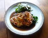 鶏とほうれん草のソテー☆カレーソース♪作り方7写真