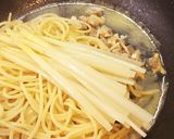 ホワイトアスパラガスと浅利のパスタ♬作り方6写真