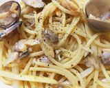 ホワイトアスパラガスと浅利のパスタ♬作り方7写真